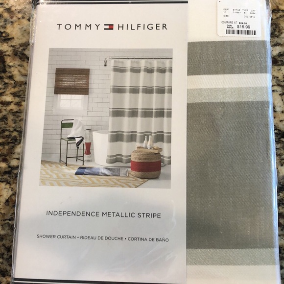 Tommy Hilfiger Accents Shower Curtain Poshmark
